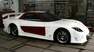 Mazda Rx7 with Full Body Kit | Before